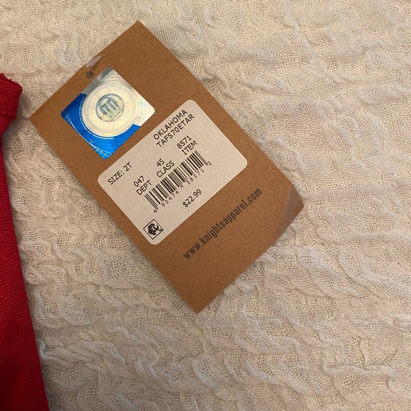 NWT Oklahoma Sooners Cheerleading Outfit - Picture 2 of 2